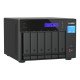 QNAP TVS-h674T-i5-32G NAS Tower Intel® Core™ i5 i5-12400 32 Go DDR4 0 To HDD QuTS hero Noir