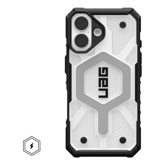 Urban Armor Gear 114466114343 coque de protection pour téléphones portables 15,5 cm (6.1") Housse Noir, Gris, Blanc