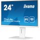 iiyama ProLite XUB2497HSN-W1 écran PC 60,5 cm (23.8") 1920 x 1080 pixels Full HD LED Blanc