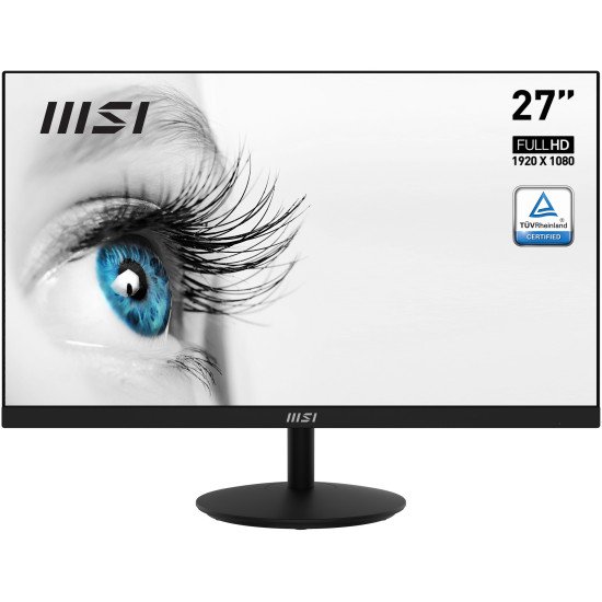 MSI Pro MP271A écran PC 68,6 cm (27") 1920 x 1080 pixels Full HD LCD Noir