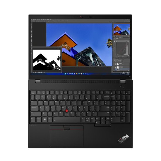 Lenovo ThinkPad L15 Intel® Core™ i5 i5-1245U Ordinateur portable 39,6 cm (15.6") Full HD 16 Go DDR4-SDRAM 512 Go SSD Wi-Fi 6 (802.11ax) Windows 11 Pro Noir