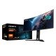 GIGABYTE Moniteur de jeu courbé OLED WQHD MO34WQC 34" - 3440 x 1440, 175Hz, 0.03ms, KVM, 250 cd/m², FreeSync Premium Pro, DisplayHDR True Black 400, HDMI 2.1, Displayport 1.4