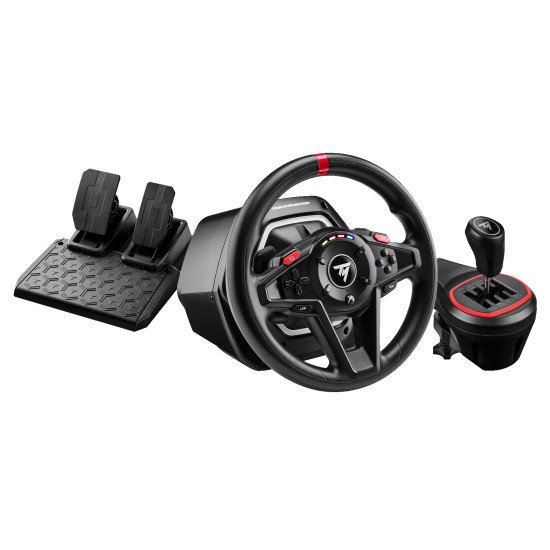 Thrustmaster T128 Shifter Pack Noir USB Volant + pédales Analogique PC, Xbox