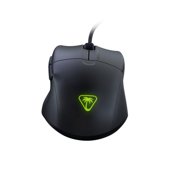 Turtle Beach Pure SEL - Souris gaming ergonomique ultralégère RGB, capteur optique DPI 8K, touches mécaniques, système de prétension, patins en PTFE pur, éclairage RGB Noir