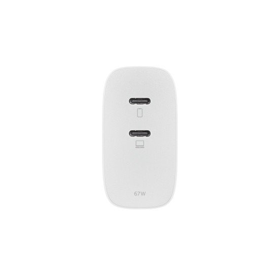 Native Union FAST-PD67-WHT-INT chargeur d'appareils mobiles Ordinateur portable, Smartphone, Tablette Blanc Secteur Charge rapide Intérieure