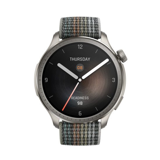 Amazfit Balance 3,81 cm (1.5") AMOLED 46 mm Numérique 480 x 480 pixels Écran tactile Gris Wifi GPS (satellite)