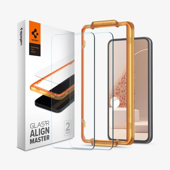 Spigen Glas.tR AlignMaster Protection d'écran transparent Samsung 2 pièce(s)