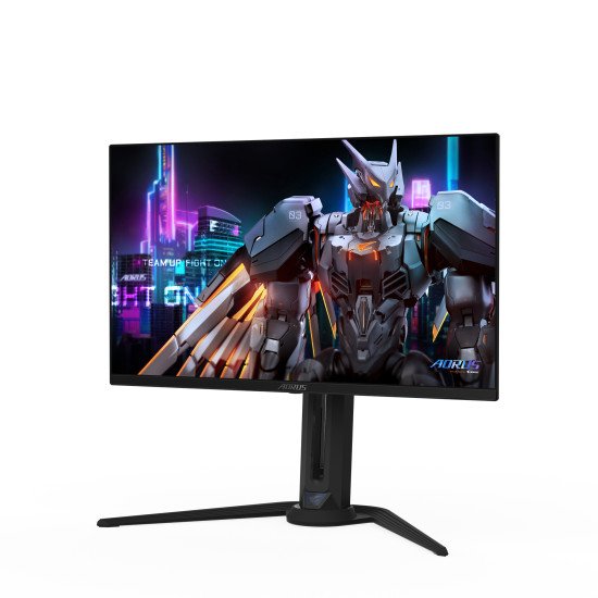 GIGABYTE AORUS Écran de jeu FO27Q2 OLED QHD 27" - 2560 x 1440, 240 Hz, 0,03 ms, KVM, 250 cd/m², FreeSync Premium Pro, DisplayHDR True Black 400, HDMI 2.1