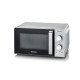 Severin MW 7780 micro-onde Comptoir Micro-ondes grill 17 L 700 W Noir, Argent