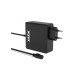 Port Designs 900093B-EU chargeur d'appareils mobiles Ordinateur portable, Universel Noir Secteur Intérieure