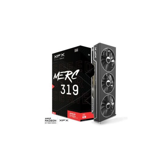 XFX Speedster MERC 319 BLACK Edition AMD Radeon RX 7800 XT 16 Go GDDR6