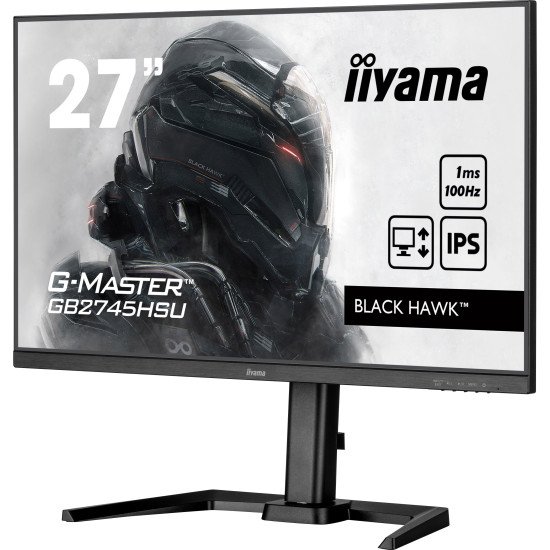 iiyama G-MASTER GB2745HSU-B2 LED display 68,6 cm (27") 1920 x 1080 pixels Full HD Noir