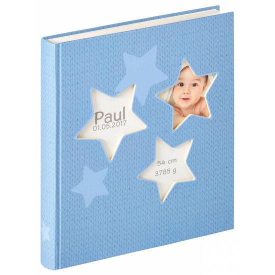 Walther Design UK-133-L album photo et protège-page Bleu 50 feuilles