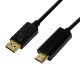 LogiLink CV0127 câble vidéo et adaptateur 2 m DisplayPort HDMI Type A (Standard) Noir