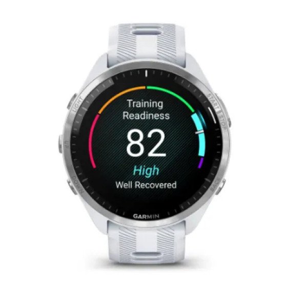 Garmin Forerunner 965 3,56 cm (1.4") AMOLED 47 mm Blanc GPS (satellite)