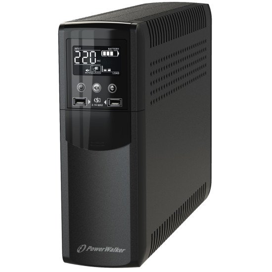 PowerWalker VI 1200 CSW Interactivité de ligne 1,2 kVA 720 W 4 sortie(s) CA