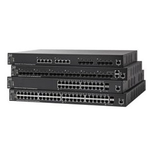 Cisco SX550X-12F-K9-EU commutateur réseau Géré L3 Noir