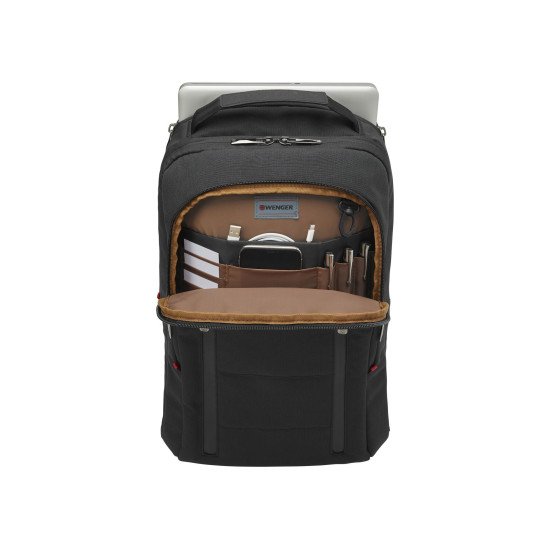 Wenger/SwissGear City Traveler Carry-On 16" sacoche d'ordinateurs portables 40,6 cm (16") Sac à dos Noir