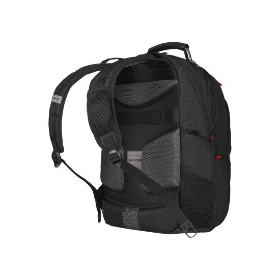 Wenger/SwissGear Pegasus Deluxe 16" sacoche d'ordinateurs portables 40,6 cm (16") Sac à dos Noir