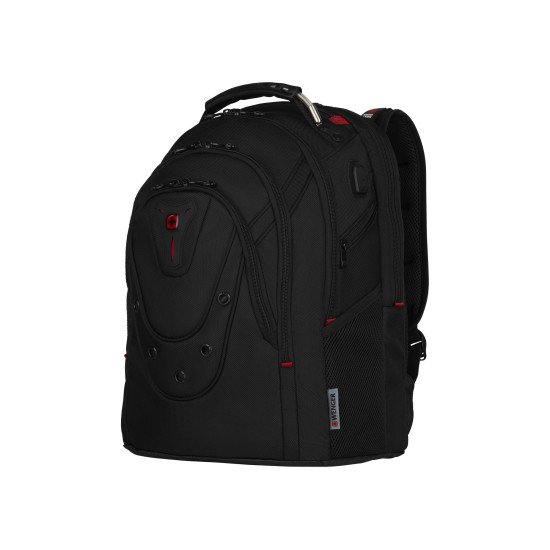 Wenger/SwissGear Ibex Deluxe 17" sacoche d'ordinateurs portables 43,2 cm (17") Sac à dos Noir