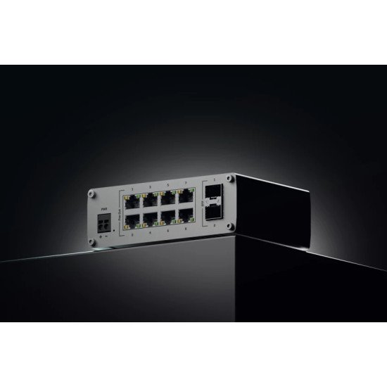 Teltonika TSW200000050 commutateur réseau Non-géré Gigabit Ethernet (10/100/1000) Connexion Ethernet POE Argent