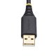 StarTech.com Câble USB vers Null Modem Série de 30cm, COM Retention, FTDI, Câble Adaptateur USB-A vers DB9 RS232, Vis/Écrous DB9 Interchangeables, Windows/macOS/Linux