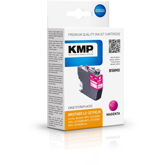 KMP 1538,4006 cartouche d'encre 1 pièce(s) Compatible Rendement élevé (XL) Magenta