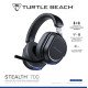 Turtle Beach Casque gaming amplifié multiplateforme sans fil Stealth 700 pour PS5, PS4, PC et mobile - Haut-parleurs 60 mm, microphone avec isolation acoustique par l'IA, Bluetooth, autonomie 80 heures, deux émetteurs - Noir