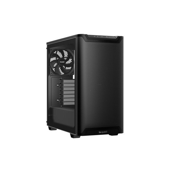 be quiet! Pure Base 501 Noir | Boîtier PC vitré , Mini ATX / Micro ATX / ATX, 2 ventilateurs Pure Wings 3 140 mm PWM