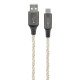 Ansmann 1700-0158 câble USB 1 m USB A USB C Multicolore