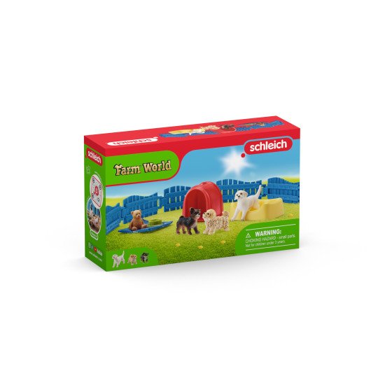 schleich Enclos à chiots