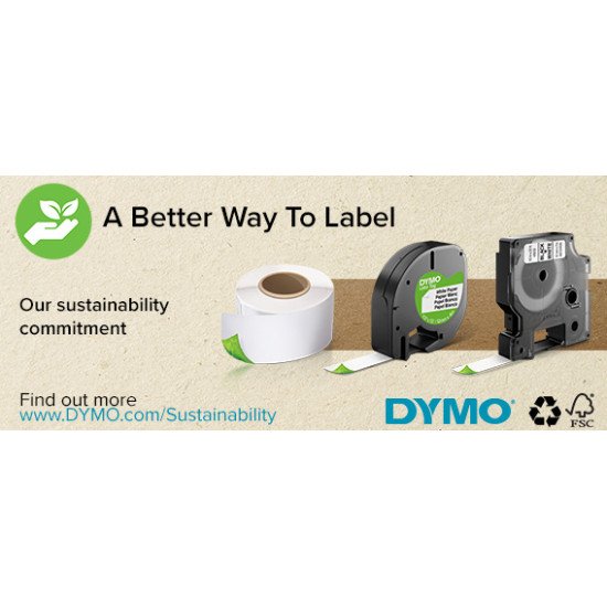 DYMO Value Pack Blanc Imprimante d'étiquette adhésive