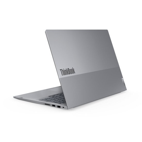 Lenovo ThinkBook 16 G7 IML Intel Core Ultra 5 125U Ordinateur portable 40,6 cm (16") WUXGA 8 Go DDR5-SDRAM 256 Go SSD Wi-Fi 6E (802.11ax) Windows 11 Pro Gris