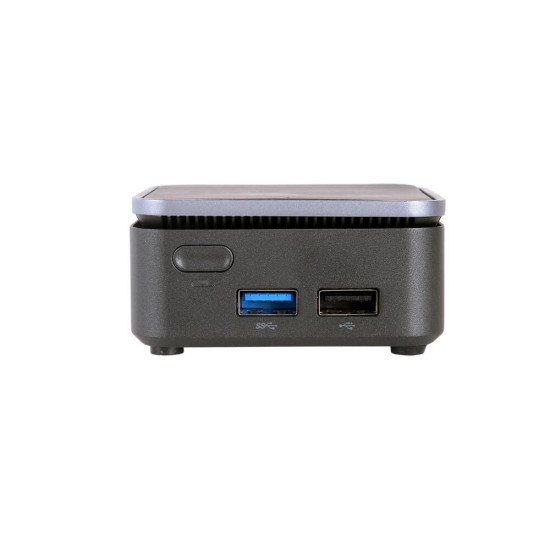 ECS LIVA Q2 N5030 mini PC Intel® Pentium® Silver 4 Go LPDDR4-SDRAM 64 Go eMMC Noir