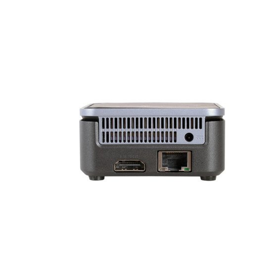 ECS LIVA Q2 N5030 mini PC Intel® Pentium® Silver 4 Go LPDDR4-SDRAM 64 Go eMMC Noir