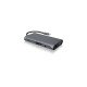 ICY BOX IB-DK4040-CPD station d'accueil Avec fil USB 3.2 Gen 1 (3.1 Gen 1) Type-C Anthracite, Noir