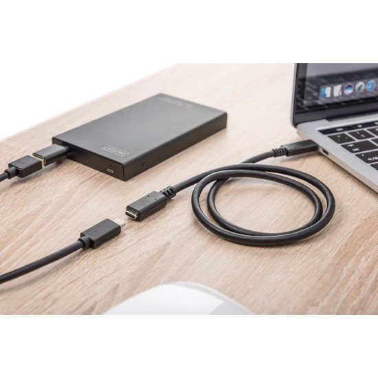 Digitus Câble de rallonge USB Type-C, Type-C - C