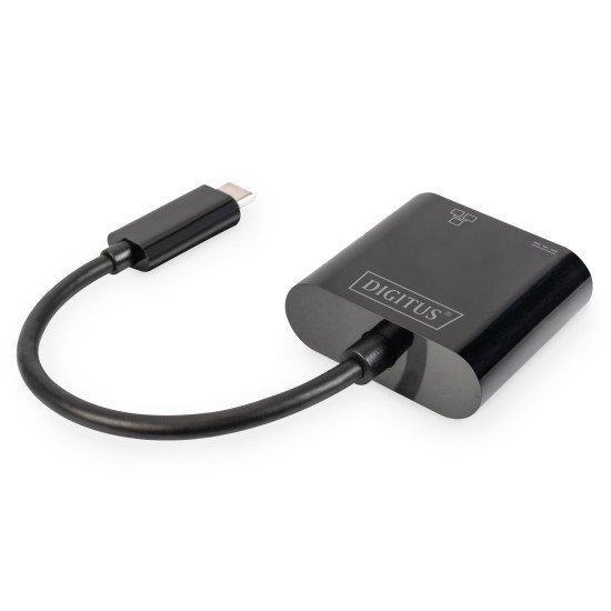 Digitus Adaptateur Ethernet Gigabit USB Type-C™ avec prise en charge de Power Delivery