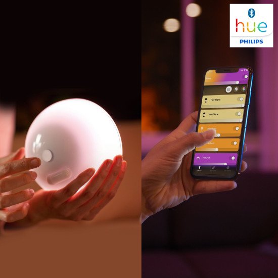 Philips Hue White and Color ambiance Lampe portable Go (dernier modèle)