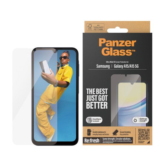 PanzerGlass 7349 écran et protection arrière de téléphones portables Protection d'écran transparent Samsung 1 pièce(s)