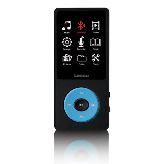 Lenco Xemio-860BU Lecteur MP3 8 Go Noir, Bleu