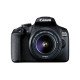 Canon EOS 2000D + EF-S 18-55mm f/3.5-5.6 III Kit d'appareil-photo SLR 24,1 MP CMOS 6000 x 4000 pixels Noir