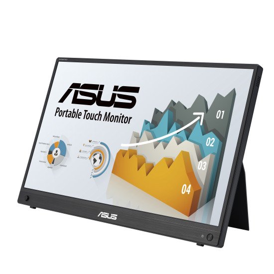 ASUS ZenScreen MB16AHT écran PC 39,6 cm (15.6") 1920 x 1080 pixels Full HD Écran tactile Noir