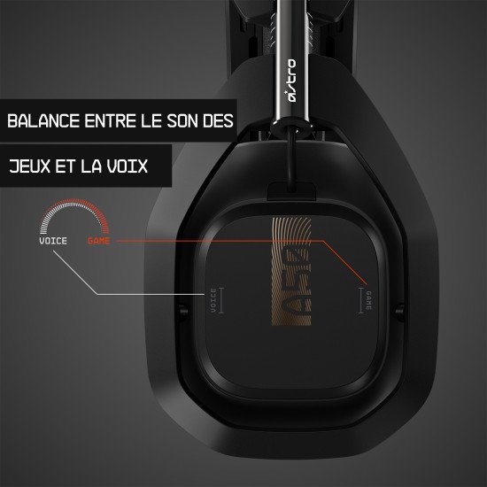 ASTRO Gaming A50 + Base Station Casque Sans fil Arceau Jouer Noir, Or