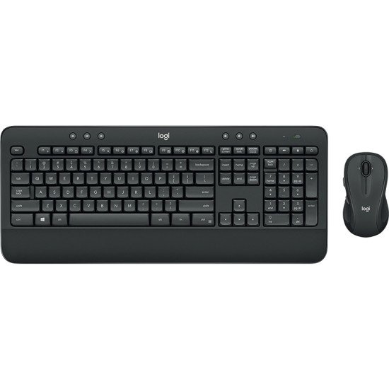 Logitech MK545 ADVANCED clavier RF sans fil Nordique Noir