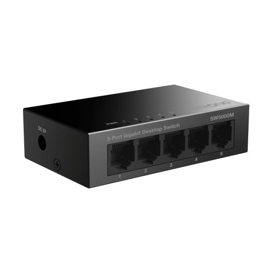 Strong SW5000M commutateur réseau Gigabit Ethernet (10/100/1000) Noir