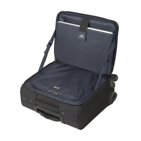 Rivacase 8481 39,6 cm (15.6") Valise sur roulette Noir