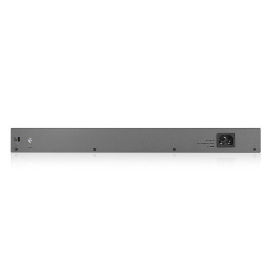 Zyxel GS1350-26HP-EU0101F commutateur réseau Géré L2 Gigabit Ethernet (10/100/1000) Gris Connexion Ethernet, supportant l'alimentation via ce port (PoE)