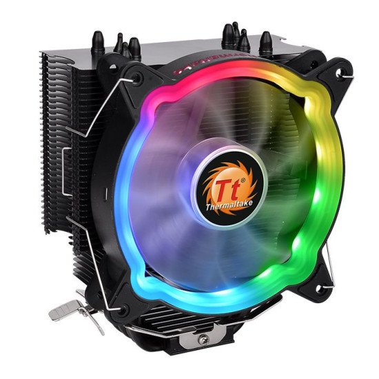 Thermaltake UX200 ARGB Lighting Processeur Refroidisseur 12 cm Noir