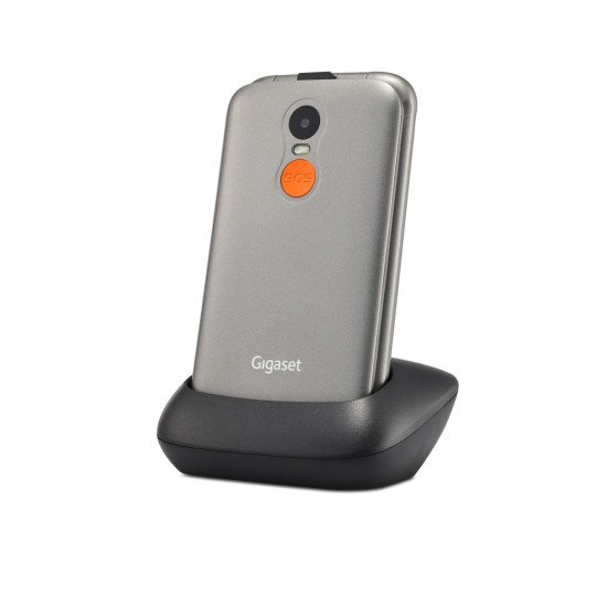 Gigaset GL590 7,11 cm (2.8") 113 g Argent Téléphone pour seniors